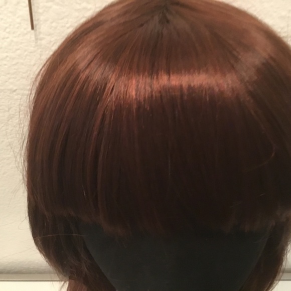 14 inch auburn wig with bangs - Picture 3 of 8